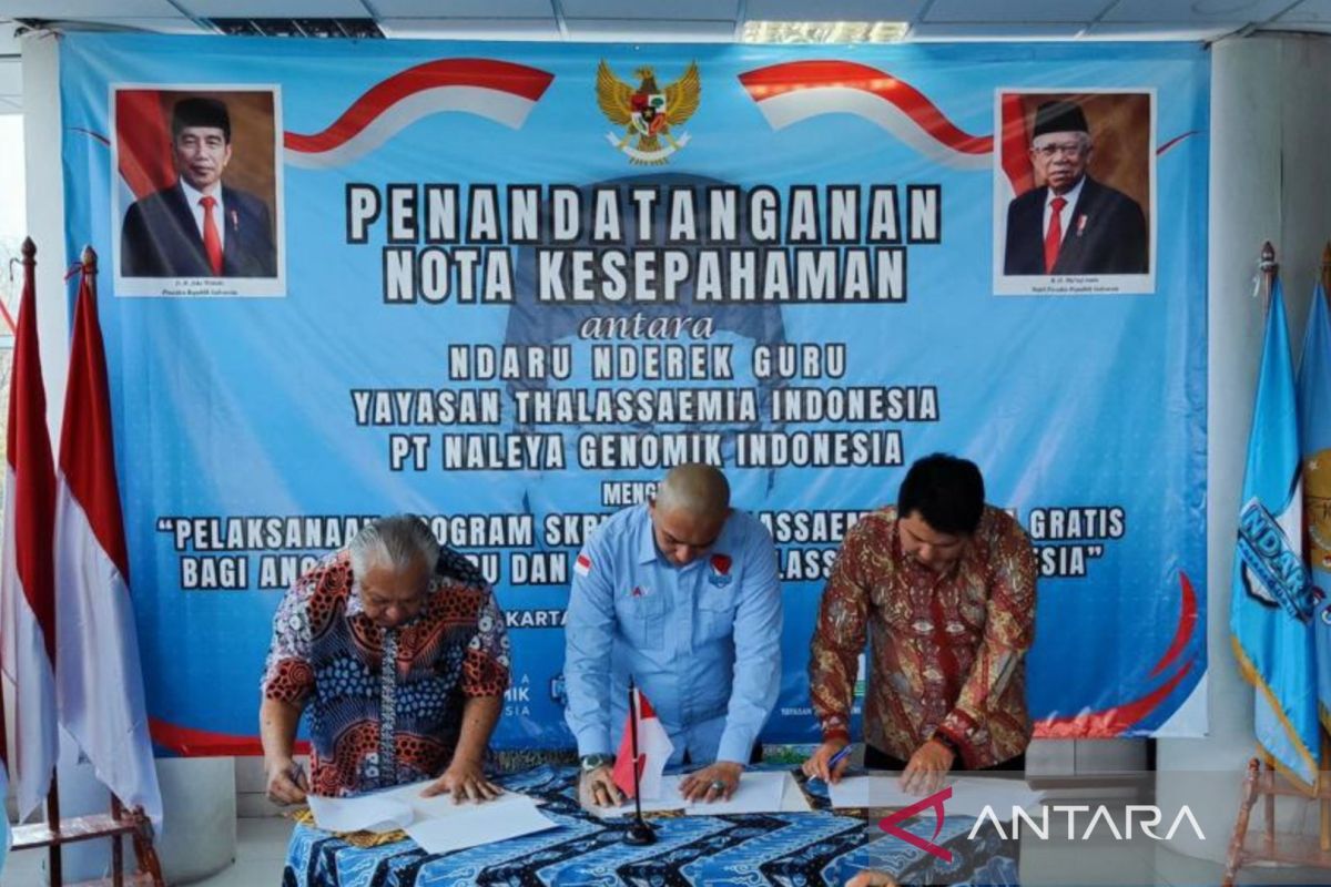 NGI, YTI, dan Ndaru kolaborasi tingkatkan skrining dini thalassemia