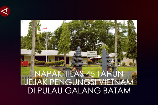 Napak tilas 45 tahun jejak pengungsi Vietnam di Pulau Galang Batam